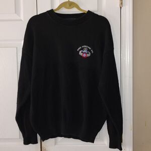 82nd Airborne division United States Army black sweater by Andrew Rohan   Sz L